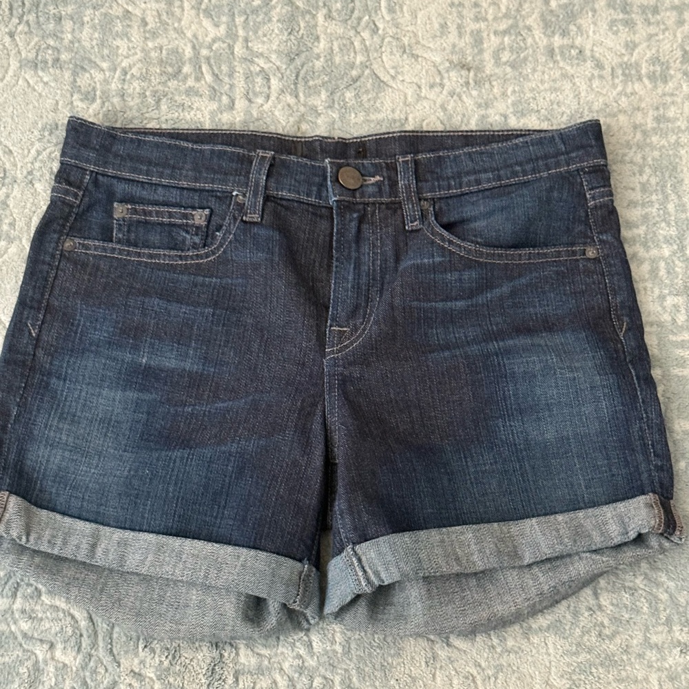 Vince Dark Blue Jean Shorts